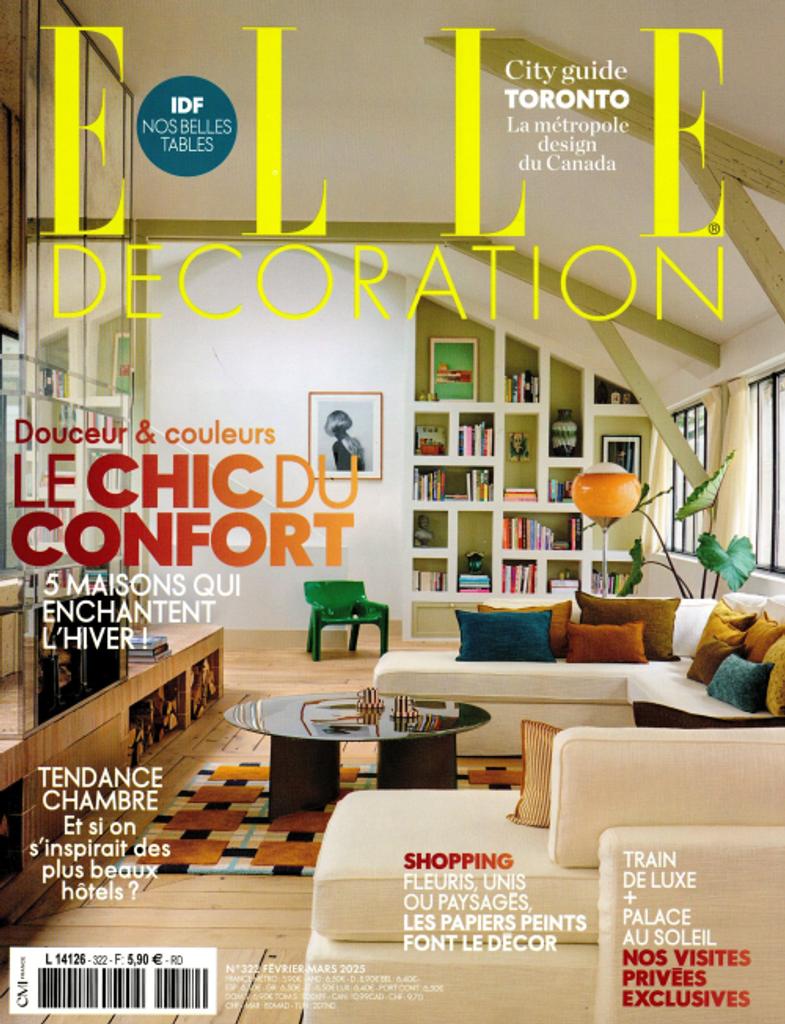 Elle Décoration France - Mars 2025 - Presse Maison Pouenat