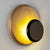  applique eclipse acier peint feuille de cuivre maison pouenat jean louis deniot