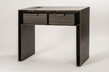 console double peau laiton acier maison pouenat sybille de margerie