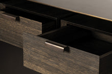 console double peau laiton acier maison pouenat sybille de margerie