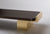 table basse sensible laiton patine astique poli epicea eucalyptus maison pouenat stephane parmentier