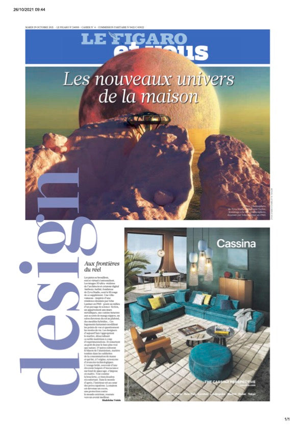 Le Figaro et vous France - Octobre 2021 - Presse Maison Pouenat