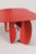 bureau macao aluminium laque rouge maison pouenat francois champsaur