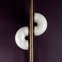 applique dolly laiton albatre maison pouenat humbert et poyet